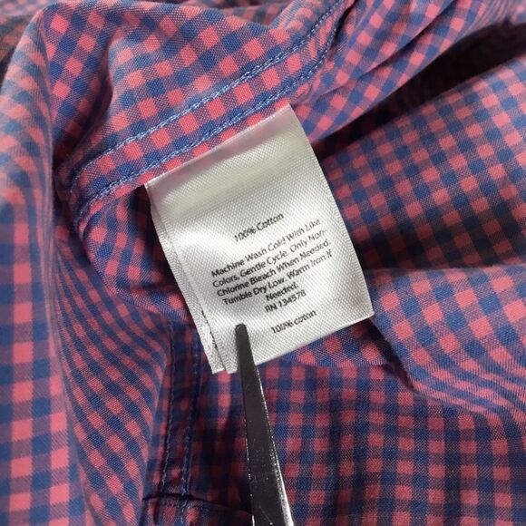 Vineyard Vines Classic Fit Tucker short sleeve button down shirt men’s size L - Picture 6 of 6
